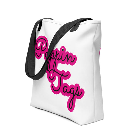 "Poppin Tags" Tote
