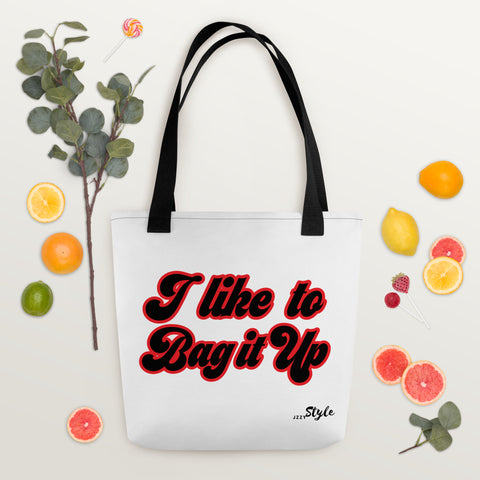 I LIKE TO BAG IT UP - TOTE