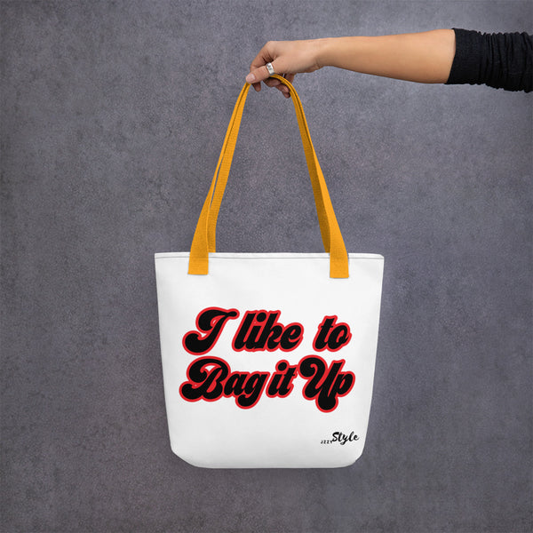 I LIKE TO BAG IT UP - TOTE