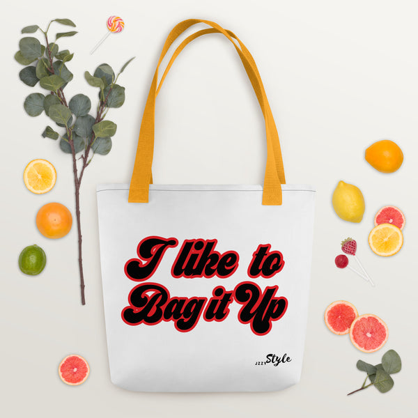 I LIKE TO BAG IT UP - TOTE