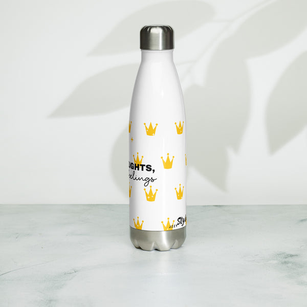 Catch Flights Stainless Steel Water Bottle